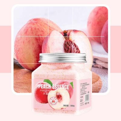 China Exfoliator Body Care Naturally Brighten Exfoliate Innovative Formula Pure Pink Fruit Scrub for sale