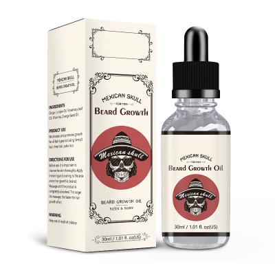 China Hot Selling Natural Organic 100% Private Label Vegan Beard Oil Beard Care Private Label For Men Offer Free Sample for sale