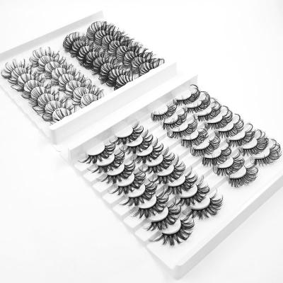 China Lash Boxes Wholesale Premium Mink Waterproof Custom Eyelashes Wholesale Mink Fur Lashes 3d Mink Eyelashes for sale