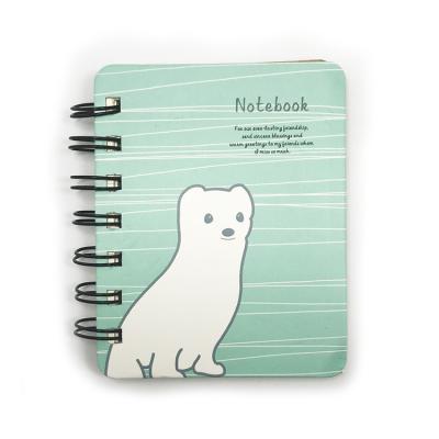 China Customizable custom a4 hardcover promotion manufacturer hardcover notebook spiral notebooks for sale