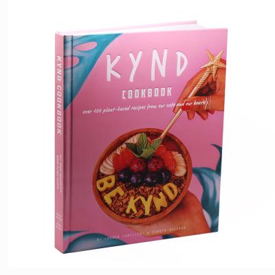 China Reading Custom Books Full Color Hardcover Custom Cookbook Printing On Demand for sale