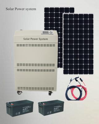 China AL1KW 2KW 24VDC 2KWH 2KW 3KW24VDC 4KWH 4KW 5KW 48VDC 8KWH 6KW 48VDC 9KWH Small Home Household Off Grid Solar Power Supply System for sale