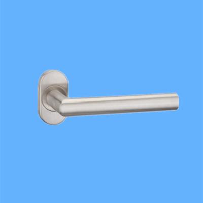 China Modern High Quality Stainless Steel Handle With Plate For Glass Door for sale