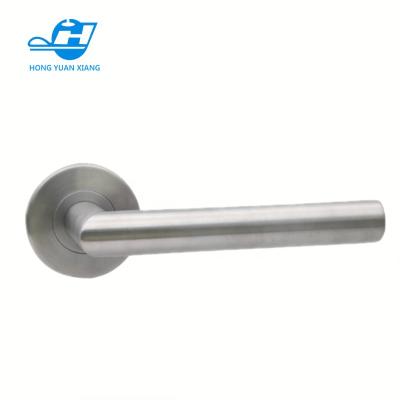 China Traditional interior handle 201 or 304 stainless handle for wooden door for sale