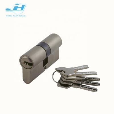 China Computer Zinc Alloy Profile Side Zinc Alloy Door Lock Cylinder With Knob for sale