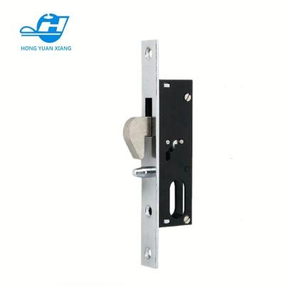 China Cylinder Hole Sliding Latch Aluminum Sliding Door Lock Suit For Wooden Door for sale