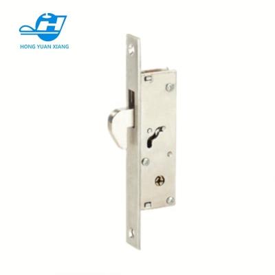 China Cylinder Hole Sliding Latch Lock Aluminum Body With Open Keys for sale