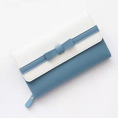 China Clutch Anti-theft Lady Bags Party Long Wallet Purse Bow Wallet With Phone Pocket Card Holder for sale