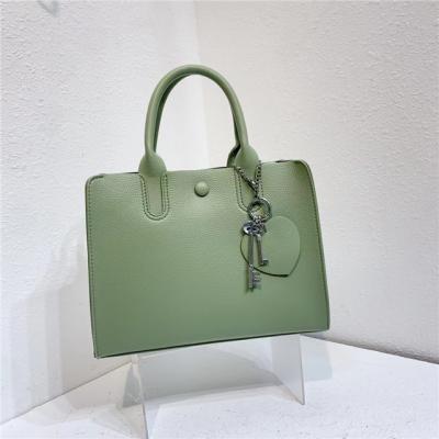 China New Fashion Ladies PU Leather Shopping Bags Tote Women's Leather Handbag for sale