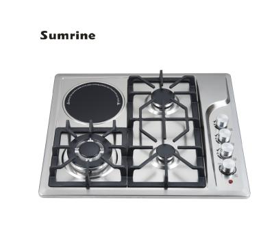 China Hotel fashion design gas cooker electric cooktop 3 burner gas hob 1 attractive built in gas hob for sale