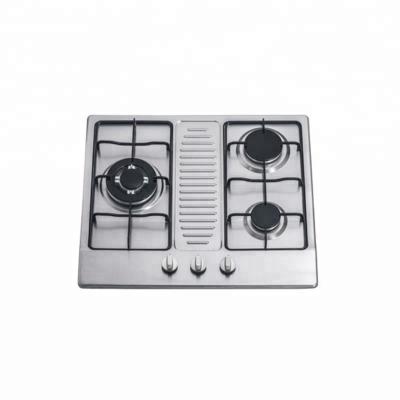 China Home Kitchen Gas Stove 3 Burner Gas Stove Gas Hob Spare Parts for sale