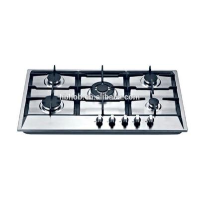 China Stainless Steel Market Gas Stove 5 Burner Gas Cooker/Philippine Gas Burner/Gas Stove for sale