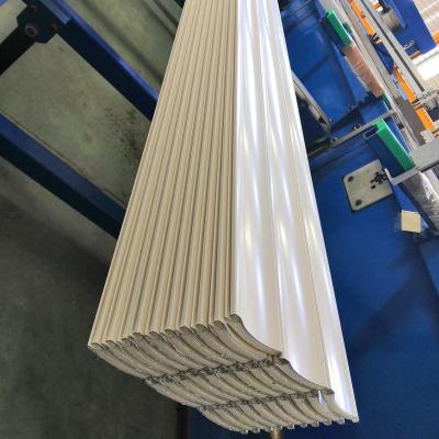 China New environmental friendly aluminum roller shutter slat profile 55mm for sunshading hot sale in middle east for sale