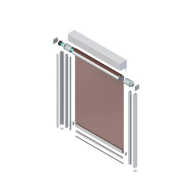 China Energy Saving Modern Exterior Roller Shutter Aluminum Shade Fabric Window Price Of Solar Shade for sale