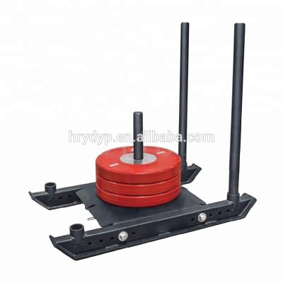 China Weight Sled Carry Crossfit Prowler Weight Plate Fitness Sled Gym Training Equipment HRRK31 for sale