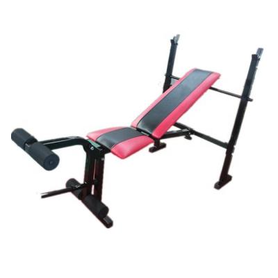 China Foldable Body Fitness Barbell Weightlifting Bench Gym Building Bench HREBH11F-2 for sale