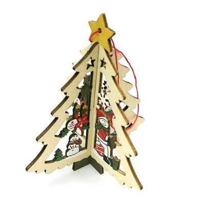 China Personalized Plastic Christmas Ornament Wood Tag Large Christmas Ornaments for sale