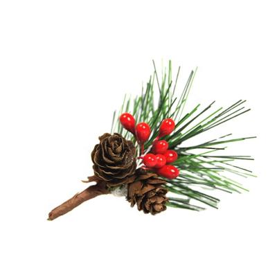 China Real touch plastic hot sale high quality Christmas plastic twig for indoor and outdoor decoration for sale