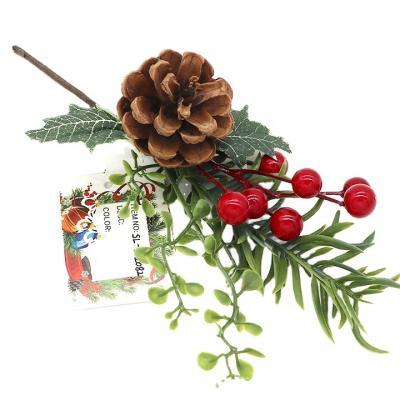 China Hot Selling Plastic Red Twig Berry Wreath Rings Wholesale Realistic Christmas Decorations From China Plastic Suppliers for sale