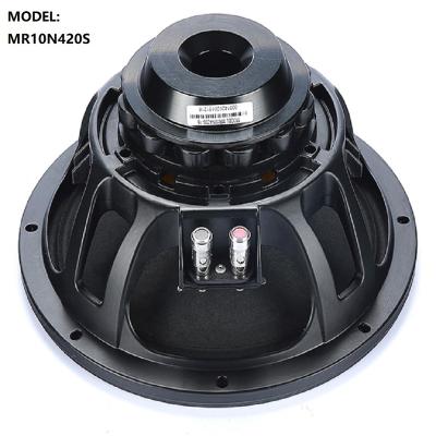 China NO Steel Basket Best 8 Ohm 10 Inch Speaker Woofer 250w Hot Sales Prices for sale