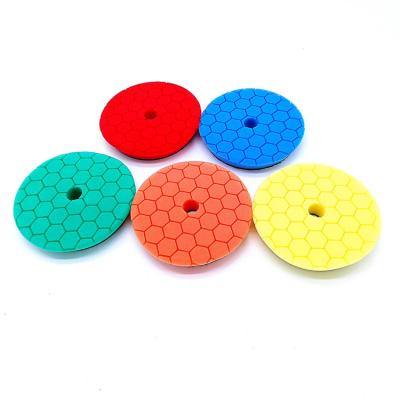 China Durable 5inch DA Buffing Pad Sponge, Foam Buffing Pad, Pad Buffing Into Car Polish for sale