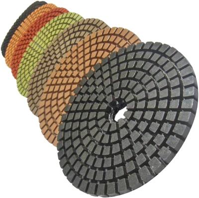 China Car Body Machine Tools Accessories Chinese Diamond Polishing Pads For Concrete Wet Grinding for sale