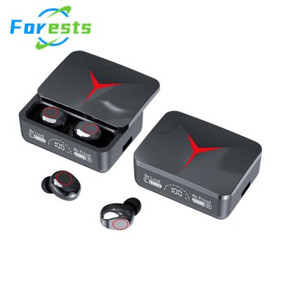 China M90 TWS Earbuds BT 5.3 Gaming Earphone LED Digital Display Wireless Headset With Mic In-ear Earbuds Wholesale Custom Earphones for sale