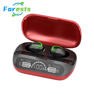 China Wireless Earphone Forests TWS YK61 BT 5.1 2000mAh Wireless Earbuds Box Charging Wireless Sports Waterproof Earbuds Gamer In-ear Headsets for sale