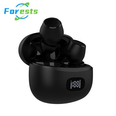 China Low Latency Earphone Forests TWS YK21 Earbuds BT Headphones Waterproof Wireless Touch Control LED Display 9D Stereo Headsets for sale