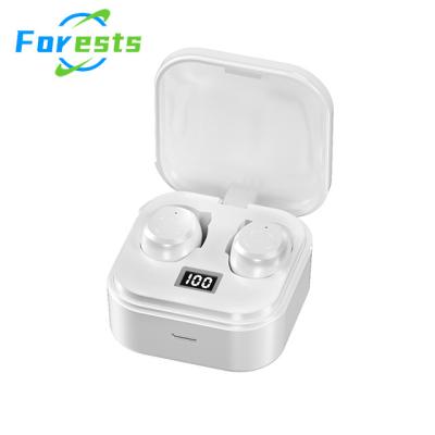 China Forests TG01mini TG02mini TWS BT 5.1 Earphone Touch Control Wireless Headset Waterproof Wireless Earbuds LED Earphone Gaming Earbuds for sale