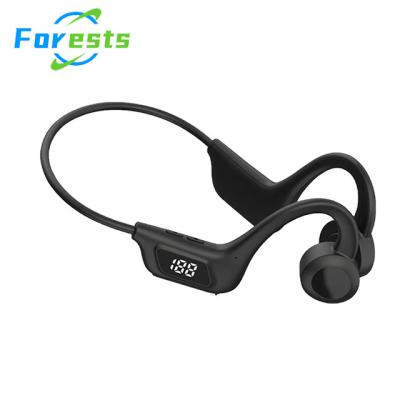 China Forests VG06 Bone Conduction Wireless BT 5.1 Earphone Earbud Sports Earbuds Headphones To Drive Support SD Card for sale