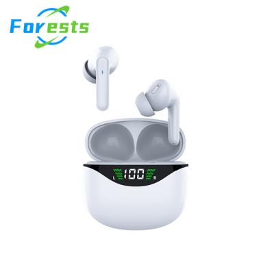 China Custom Forest TWS VG121 Wireless Earbuds BT Headphones LED Digital Display Noise Canceling 9D Stereo Earbuds for sale