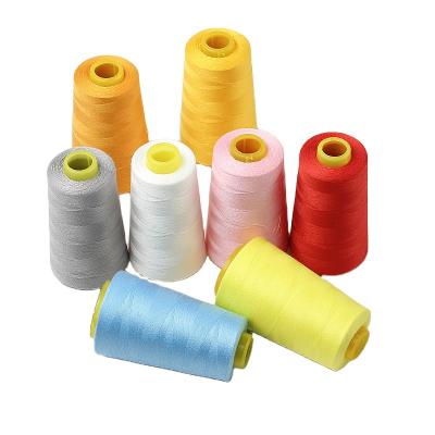 China Wholesale Low Shrinkage Sewing Thread Supplies 100% Polyester Dacron Sewing Thread 100% Polyester for sale