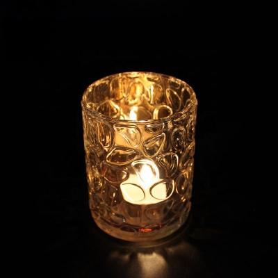 China Hot Sale Silver Plating Glass Candle Jar With Different Design For Gifts And Home Decorations for sale