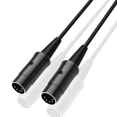 China COMPUTER 1.8M MIDI 5 PIN Cable - Fly Kan Male to Male Multiple MIDI Cable Adapter to Keyboard, Studio Equipment and Musical Instruments for sale