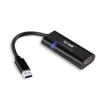 China Multimedia Presentations Displaylink USB3.0 to External HDIM Video and Graphics Card Adapter flykantech HD00006 for sale