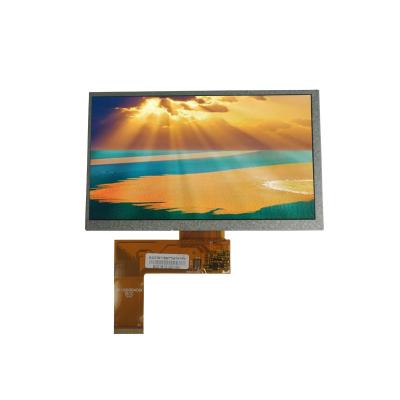 China 40pins 7inch 800x 480 LCD display with RGB interface with touch screen optional 7inch for sale