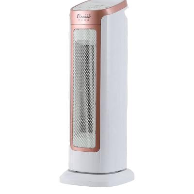 China Household Power 2000W 7 Hours PTC Function Portable Fan Timer Heater White /Golden Customized for sale