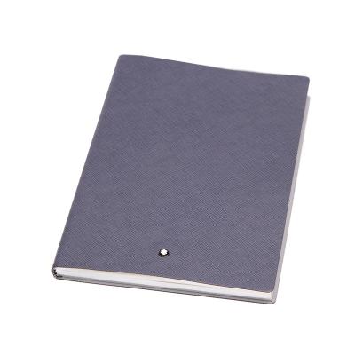 China Durable Elegant Softcover Cover Custom Faux Leather Ordered A5 Planner Notebook Diary Journal Elegant Softcover Printing with Metal LOGO Edge Printing for sale