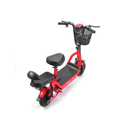 China China factory 48v mini mini folding bike 2 electric bicycle electric seats 350w big power for sale