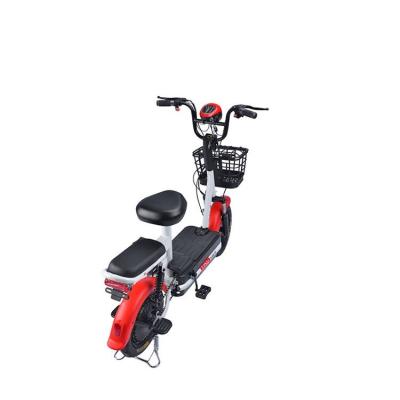 China Cheap Adult 2 Person Carbon Steel 350w 14inch Electric Scooter Adult Electric Bike for sale