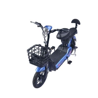 China Electric Bicycle Fat Tire 48v350w Carbon Steel 14 Inch Electric Bike For Adults for sale