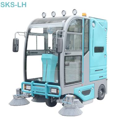 China Factory Price SKS-LH Hotels Small Sweeper Industrial Sidewalk Sweeper Automatic Ride On Road Sweeper Floor Cleaning Machine for sale