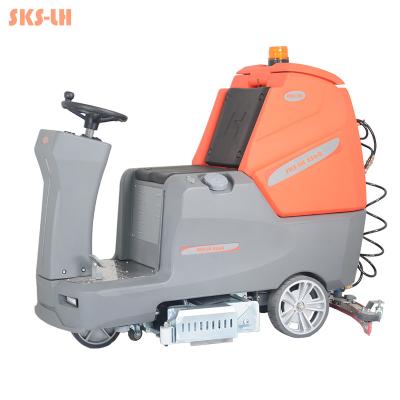 China SKS-LH Hotels Factory Price Tower On Cement Small Size Epoxy Floor Tile Marble Scrubber Floor Cleaning Washing Machine for sale