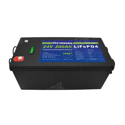 China Wholesales SKS-LH 12v 24v 200Ah 300ah 400ah Waterproof Lithium Lifepo4 Battery Pack For Storage Solar System for sale