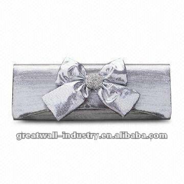 China Hot Satin Wedding Clutch Evening Bag / Handbag With Eco - Friendly for sale