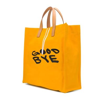 China PORTABLE Wholesale Custom Logo Printed Eco Friendly Material Recycled Tote Cotton Reusable Shopping Bag Waxed Canvas Grocery Bag Handbag for sale