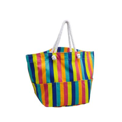 China Wholesale Custom PORTABLE Custom Sublimation Canvas Tote Bags With Knot Rope Handles for sale