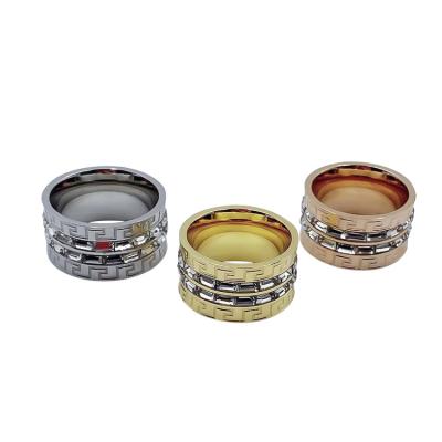 China 2021 Hot Selling Casual / Sporty Ring New Designs Ring For Gold Silver Men for sale