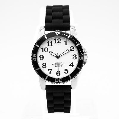 China Personalized Waterproof Silicone Wristband Watch Classic Silicone Sport Watch for sale